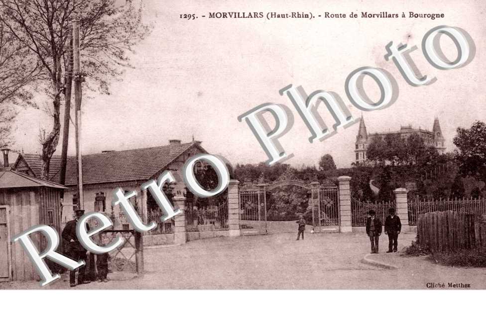 route de Morvillars a Bourogne