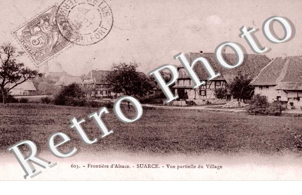 Frontiere d'Alsace - vue partielle du village