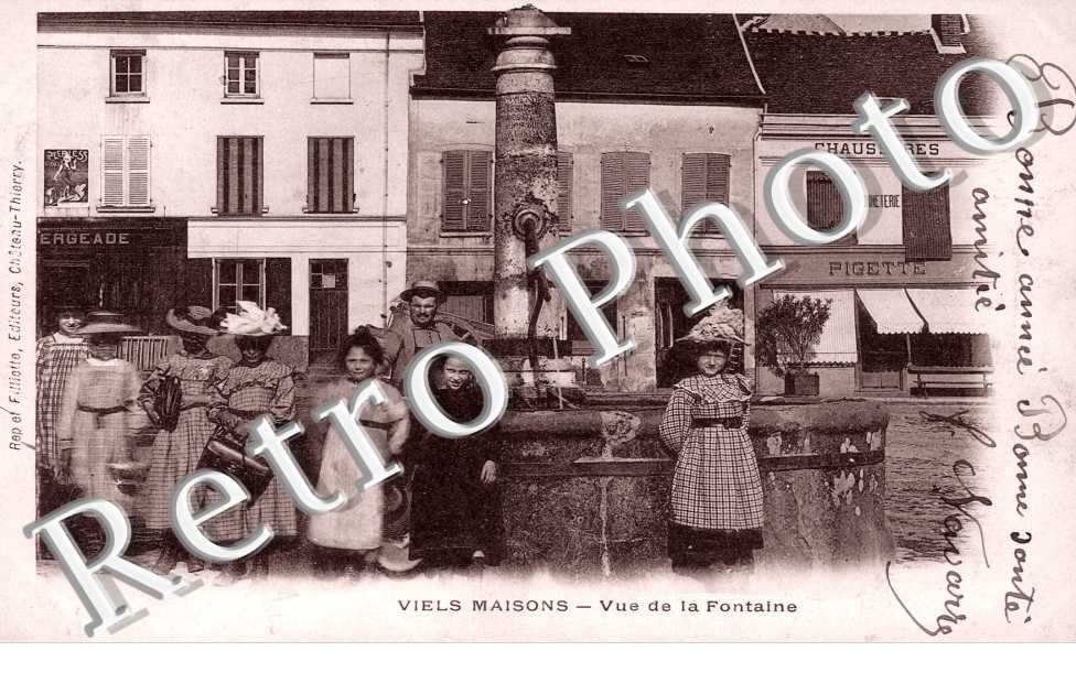 vue de la fontaine