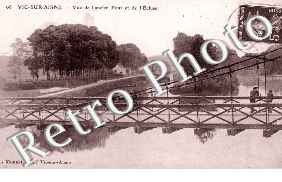vue de l'ancien pont et de l'ecluse