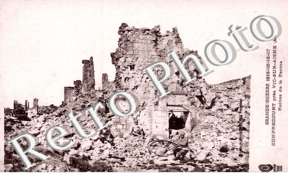 Confrecourt ruines de la ferme