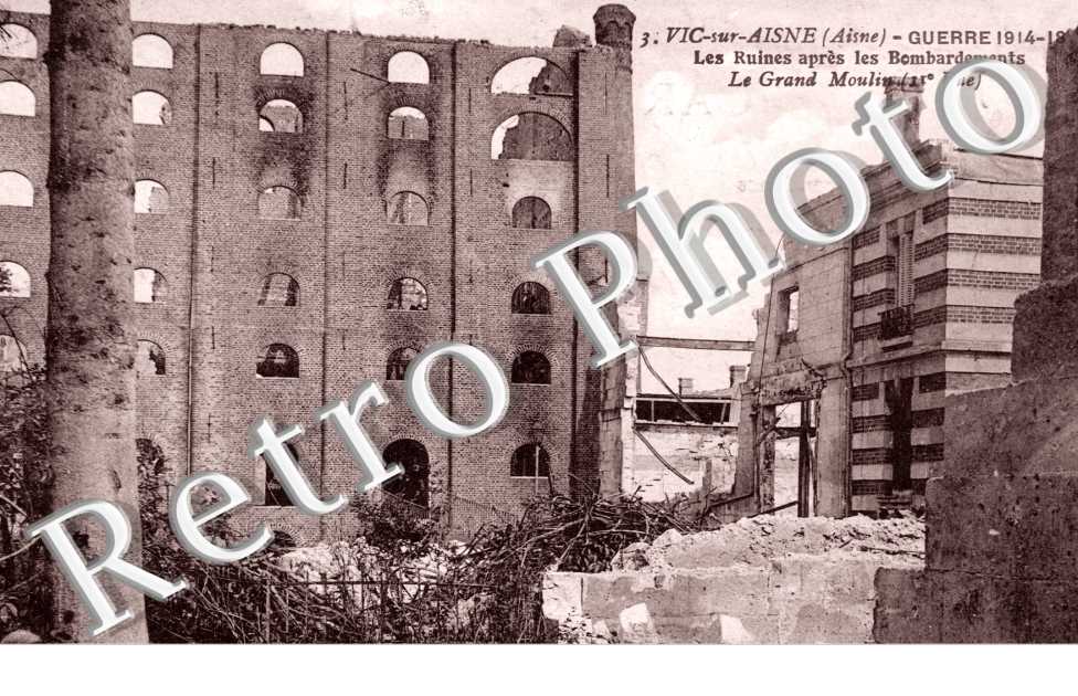 Le grand Moulin en ruines