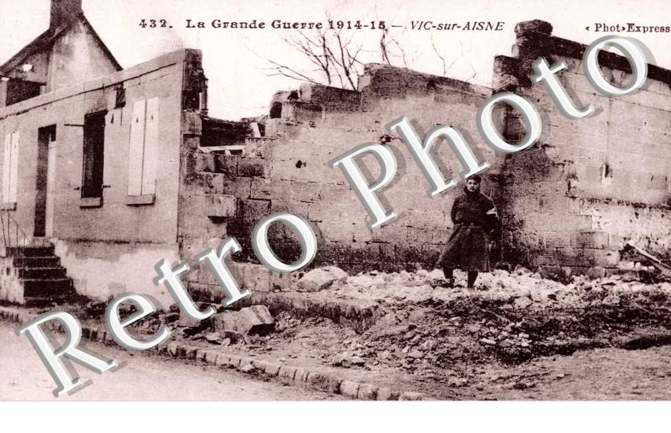 ruines en 1915