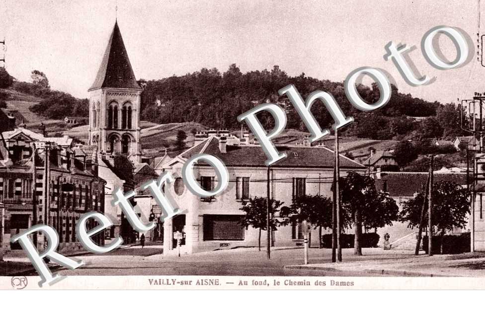 Eglise et le Chemin des Dames