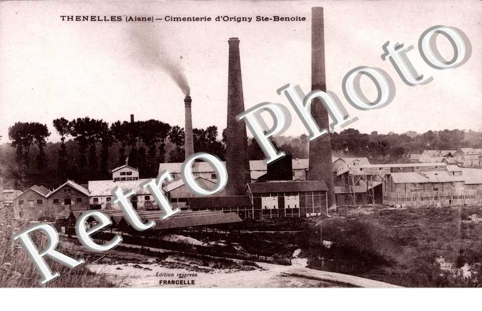Cimenterie d'Origny Ste-Benoite