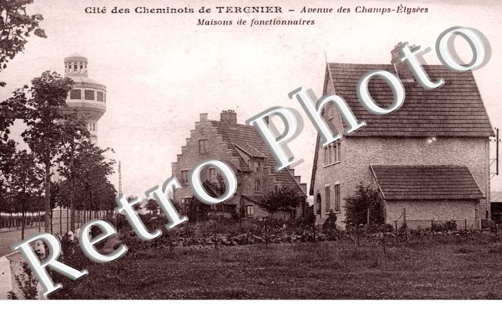 Cite des Cheminots, Maisons des Fonctionnaires, Avenue des Champs Elysees