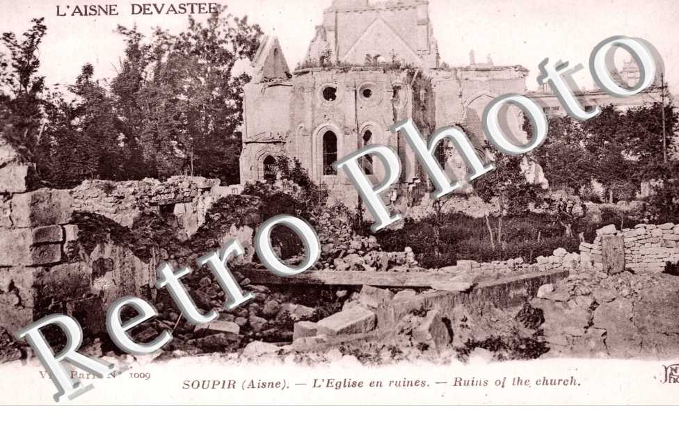 l'Eglise en ruines