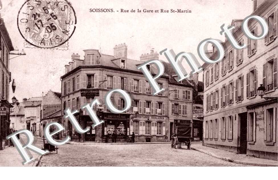 Rue de la Gare et Rue Saint Martin