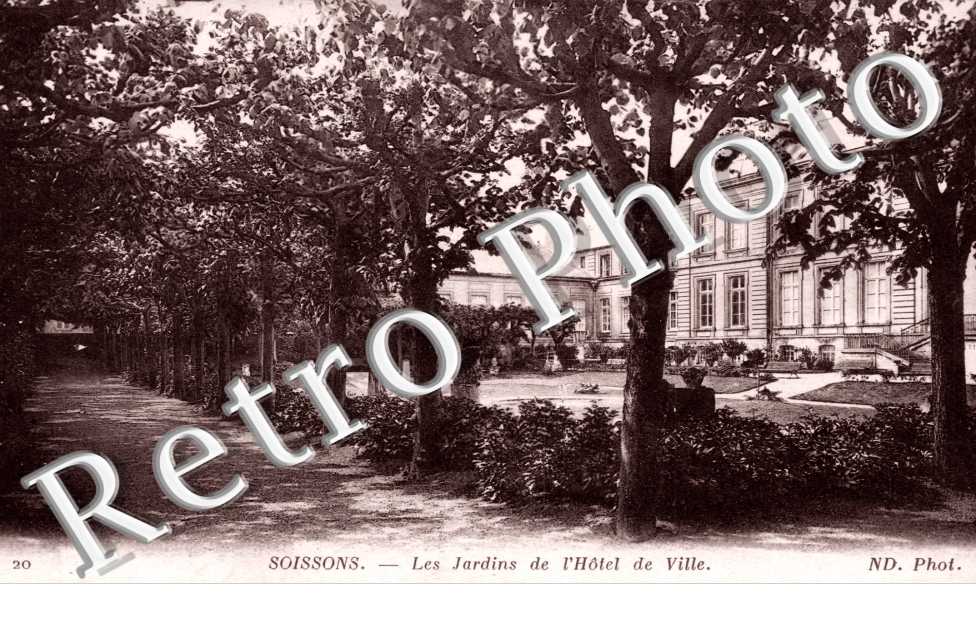Les jardins de L'Hotel de Ville