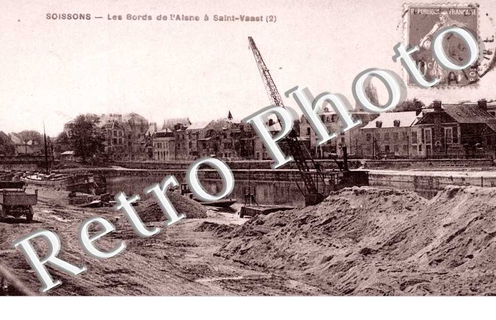 Les Bords de l'Aisne a Saint Vaast