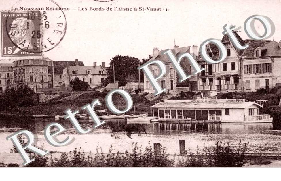 Les Bords de l'Aisne a Saint Vaast