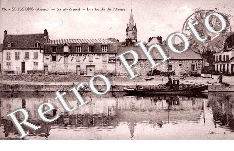 Saint Waast, les Bords de l'Aisne