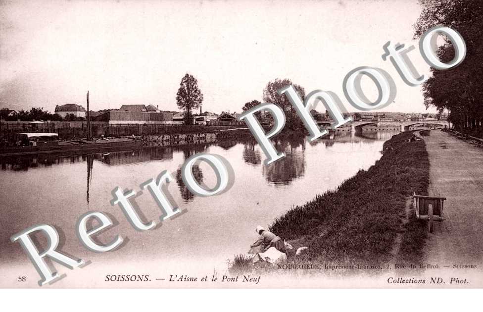 L'Aisne et le Pont Neuf