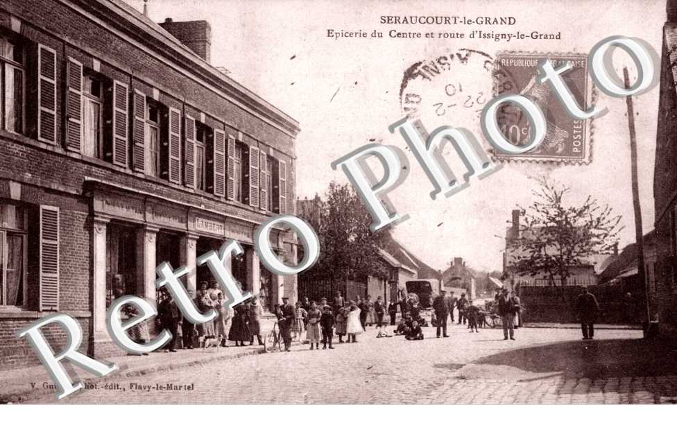 epicerie du centre et route d'Issigny-le-Grand