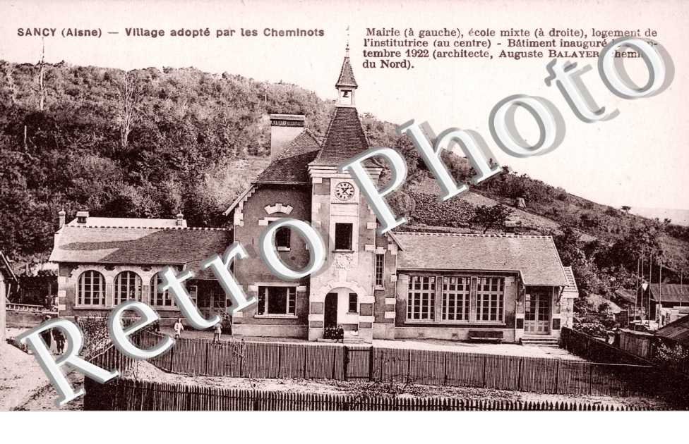 Village adopte par les cheminots - ecole