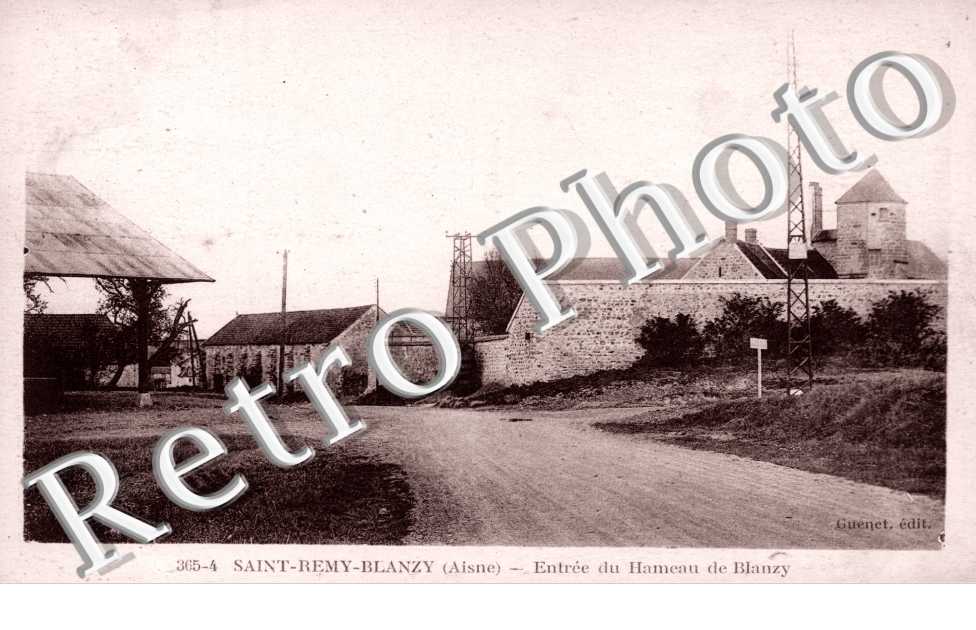 Entree du hameau de blanzy