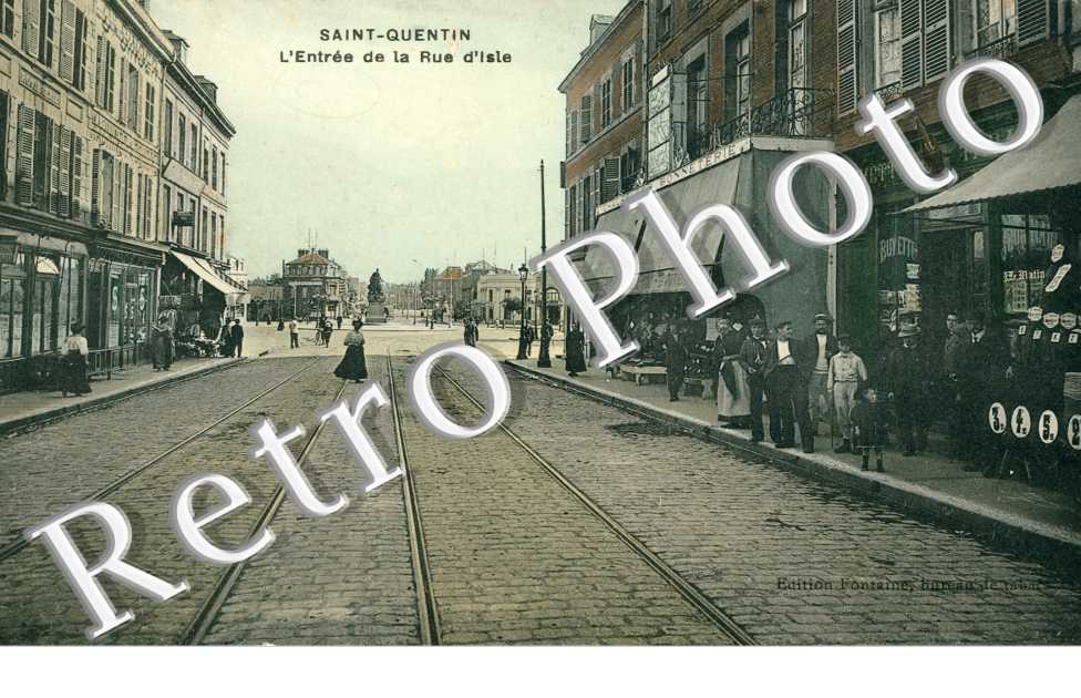 L'entrée de la Rue d'Isle