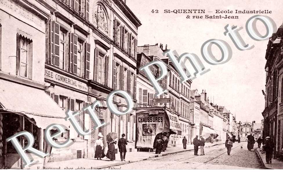 Ecole Industrielle et Rue Saint Jean