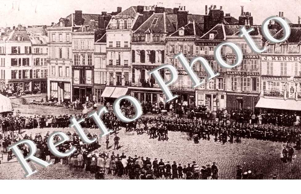 Les Prussiens sur la Grand'Place en 1871