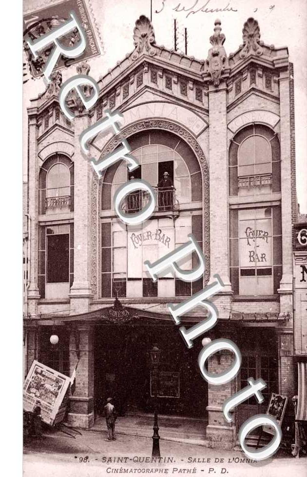 Salle de L'Omnia, Cinematographie Pathe