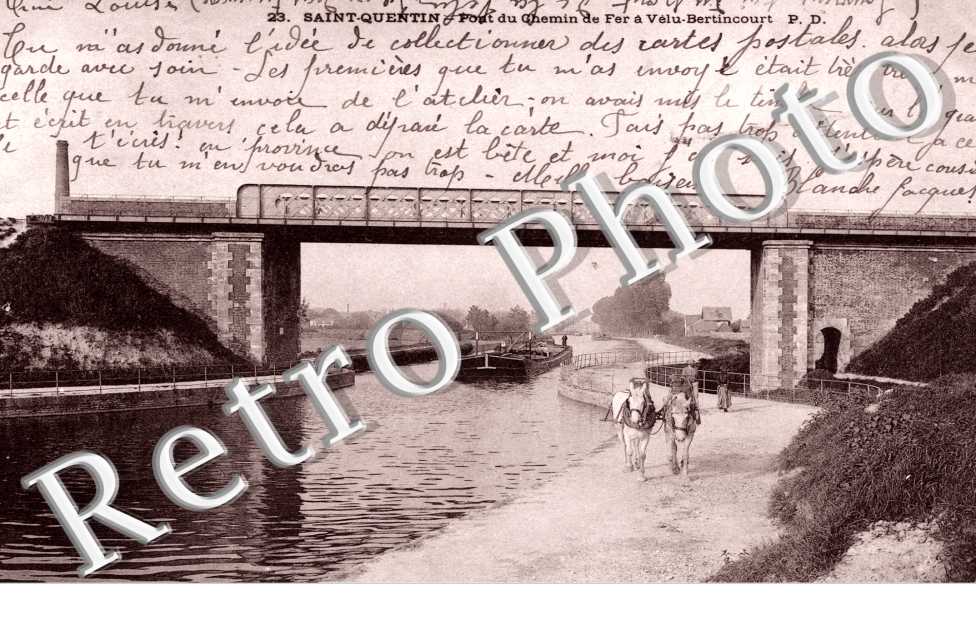 Pont du Chemin de Fer a Velu Bertincourt