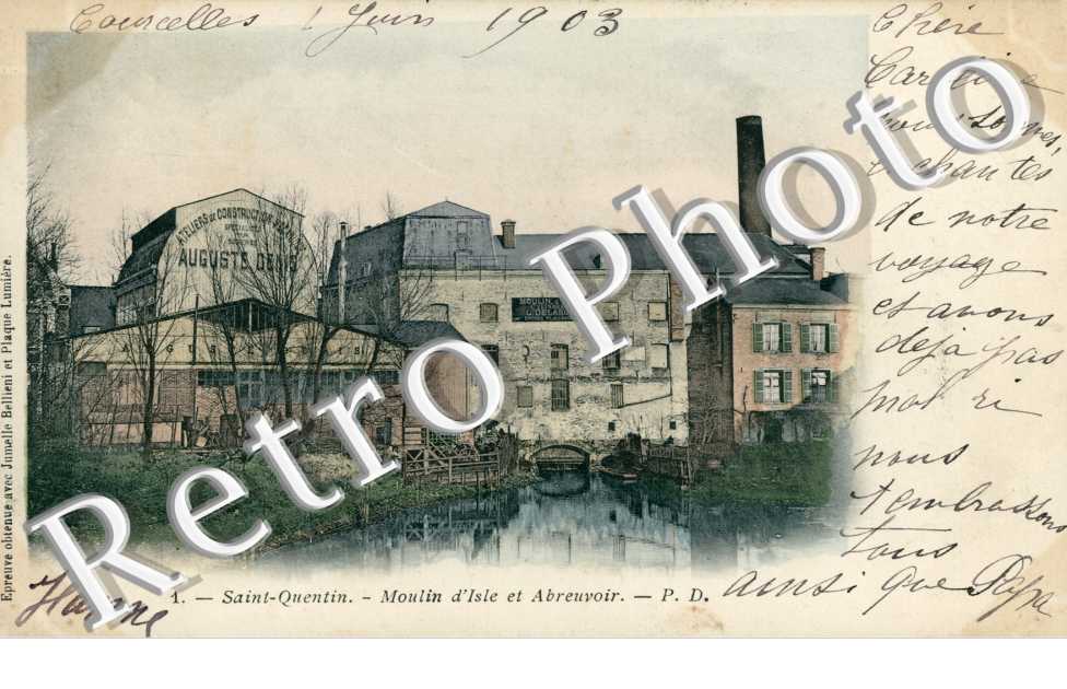 Moulin d'Isle et abreuvoir