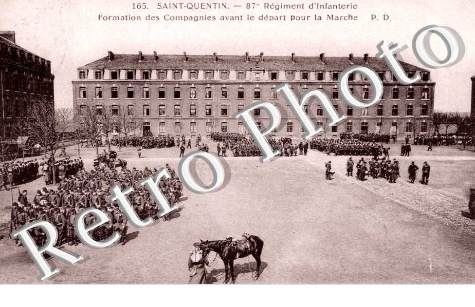 87° Regiment d'Infanterie, Formation des Compagnies