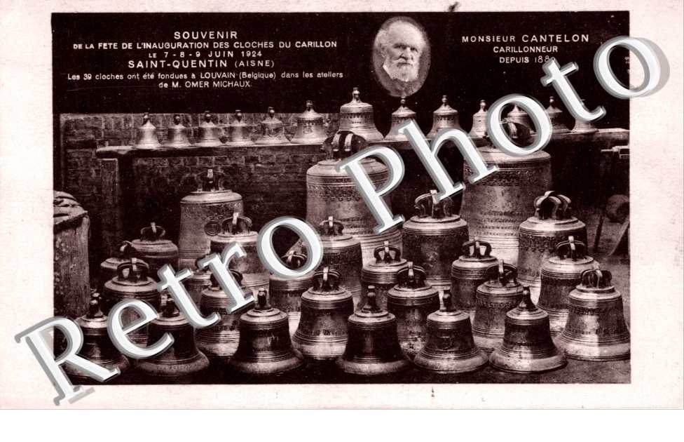 souvenir de la fete de l'inauguration des cloches du carillon 7-8-9 juin 1924