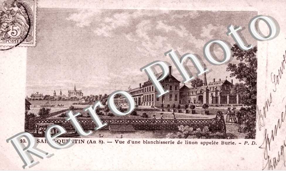 Vue d'une blanchisserie de Linon
