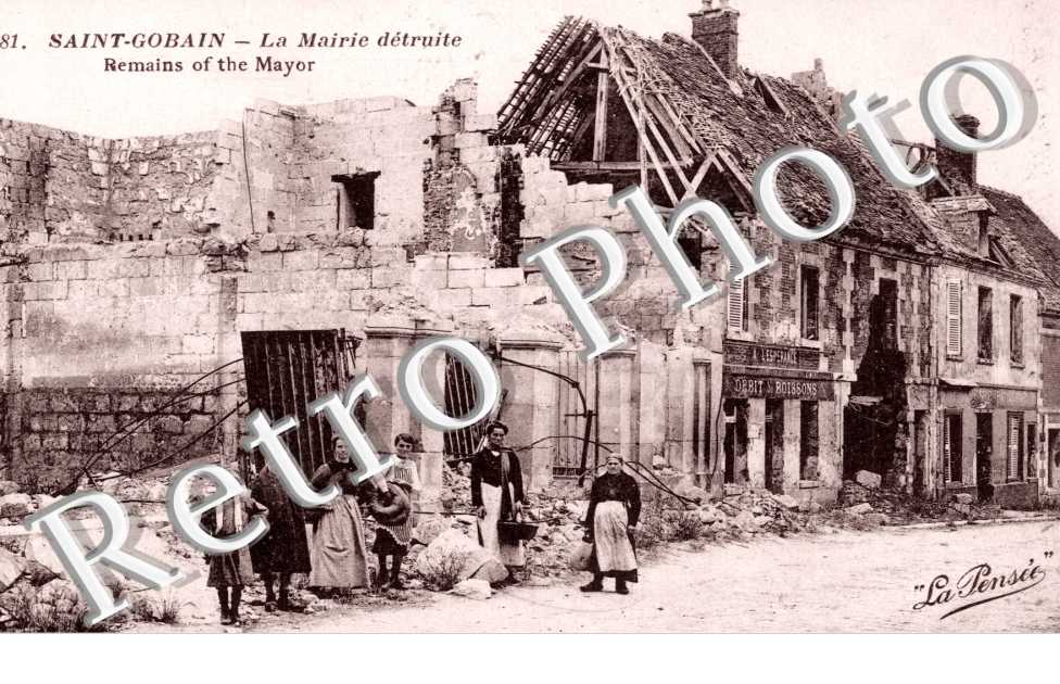 La Mairie detruite