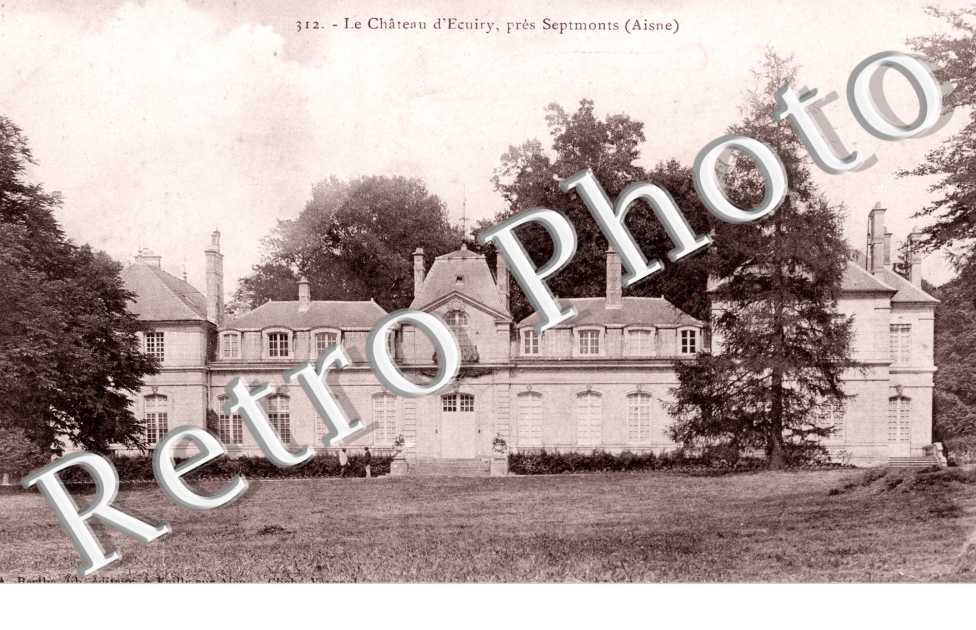 SEPTMONTS chateau d'Ecuiry 
