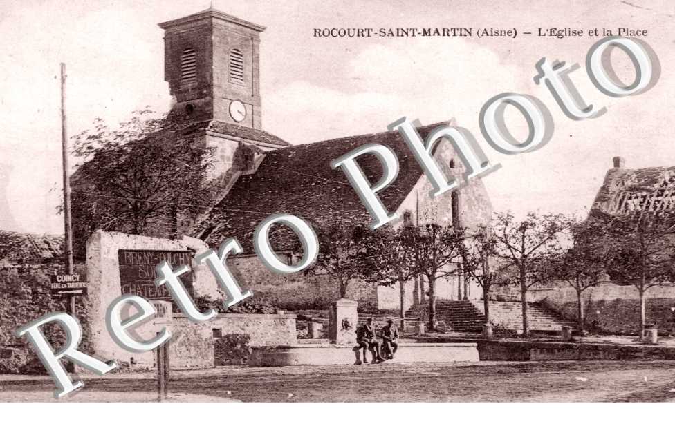l'église et la place