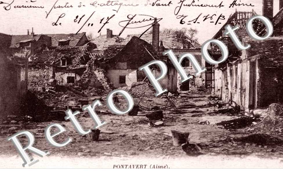 Interieur du Village detruit