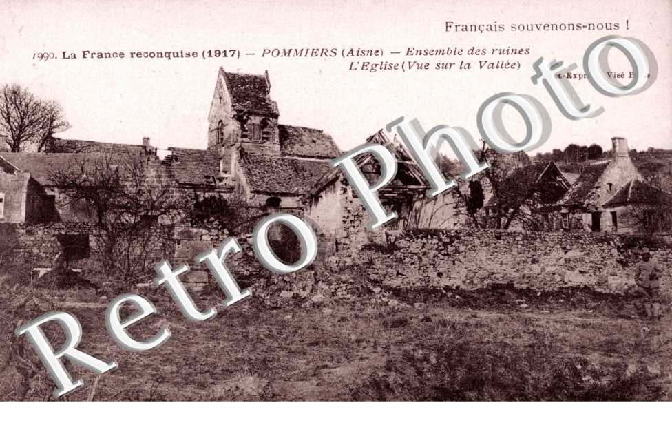 ensemble des ruines - l'eglise