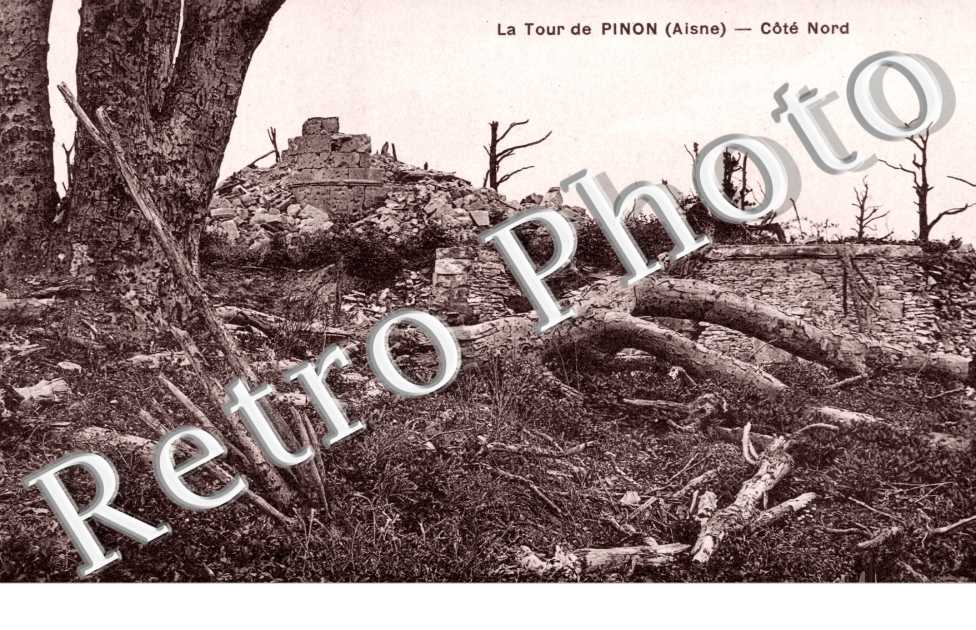 La tour de Pinon cote nord