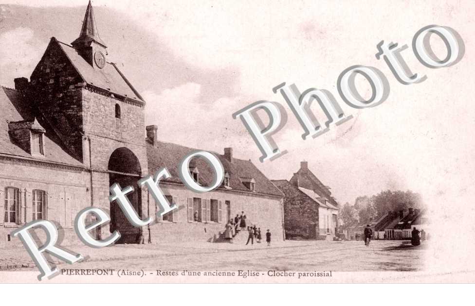 Restes de l'ancienne Eglise, Clocher paroissial