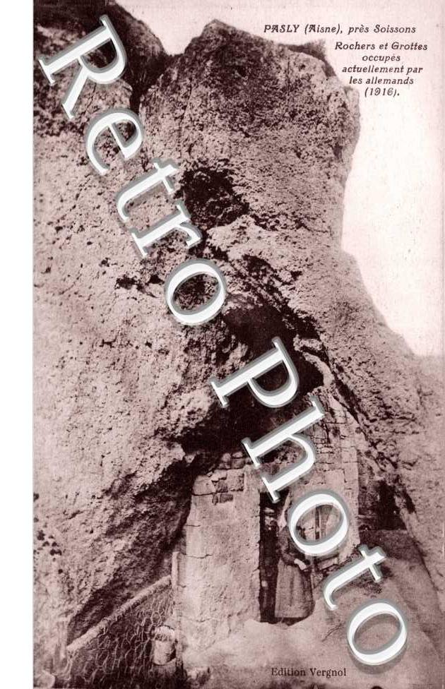 Rochers et Grottes occupees par les allemands