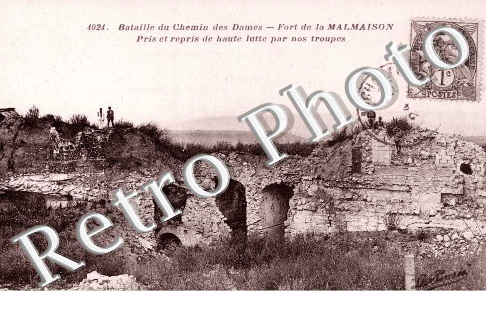 Chemin des Dames  Le fort de la Malmaison
