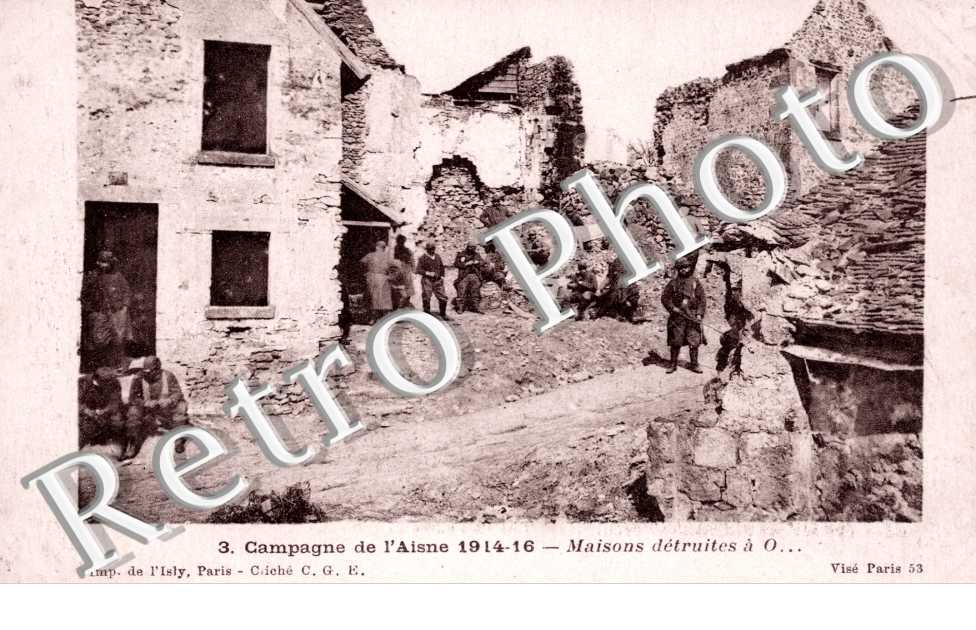 Maisons detruites