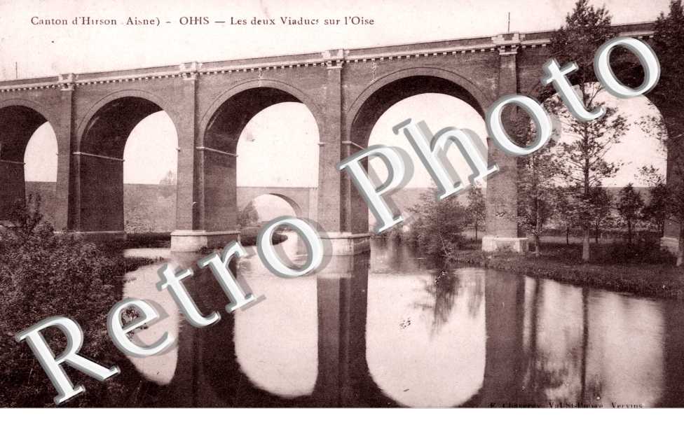 les deux viaducs sur l'Oise