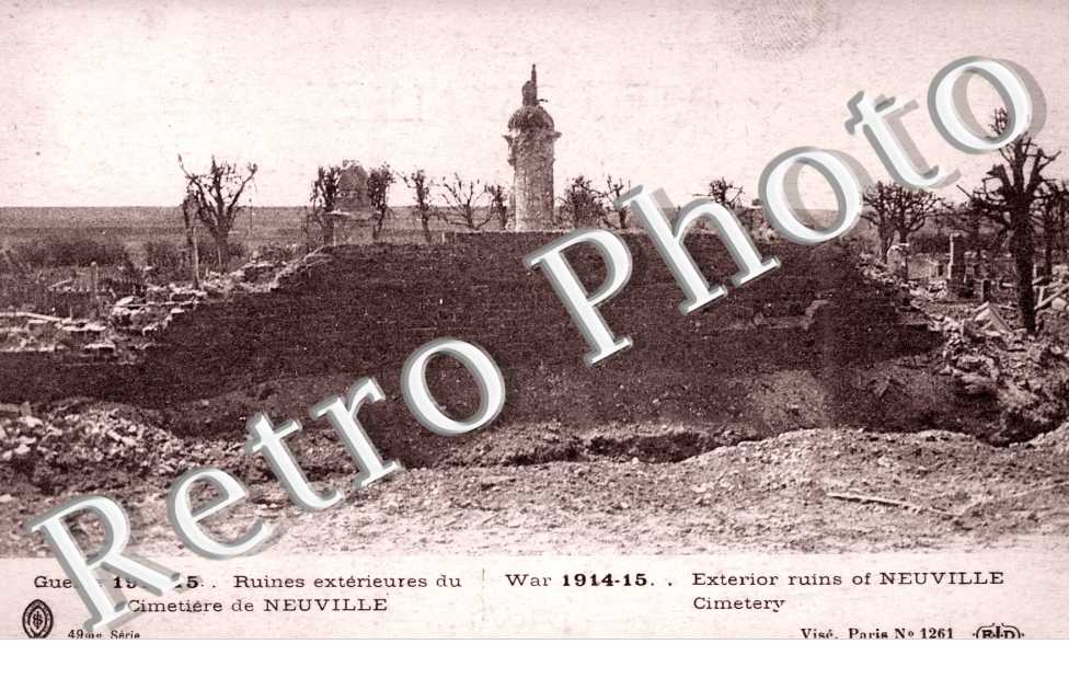 RUines du cimetiere militaire