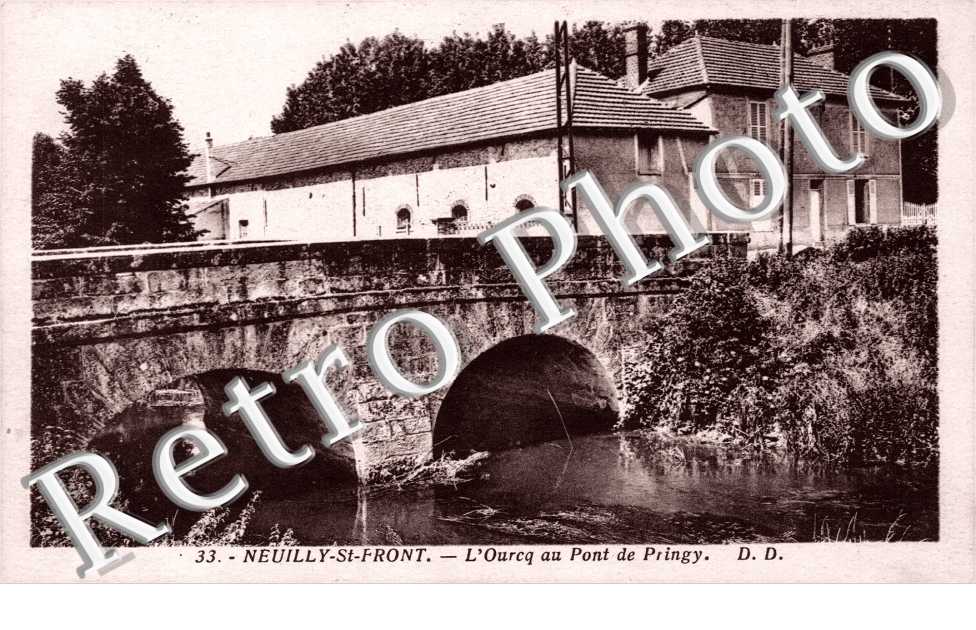 l'Ourcq au Pont de Pringy 