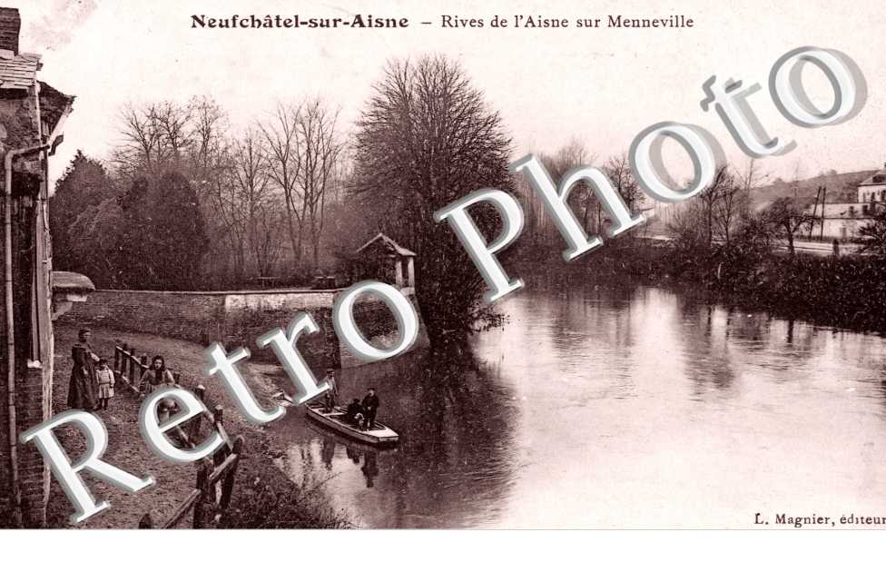 Rives de l'Aisne a Menneville