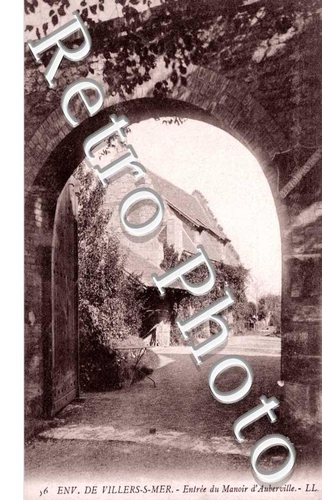 entree du manoir d'Auberville