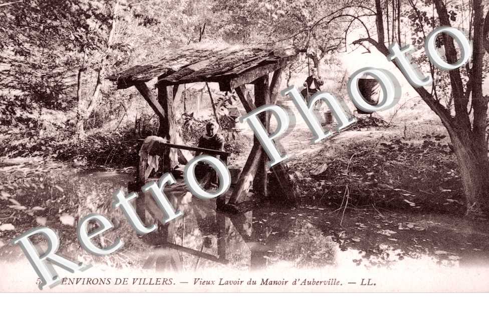 vieux lavoir du manoir d'Auberville