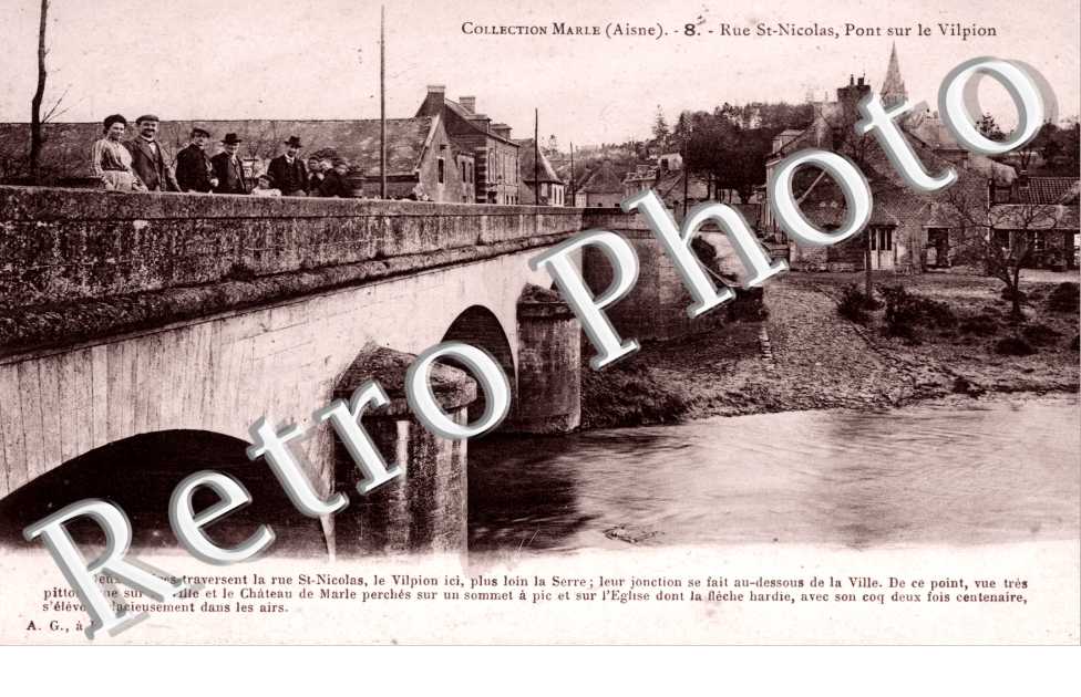 rue Saint-Nicolas, pont sur le Vilpion