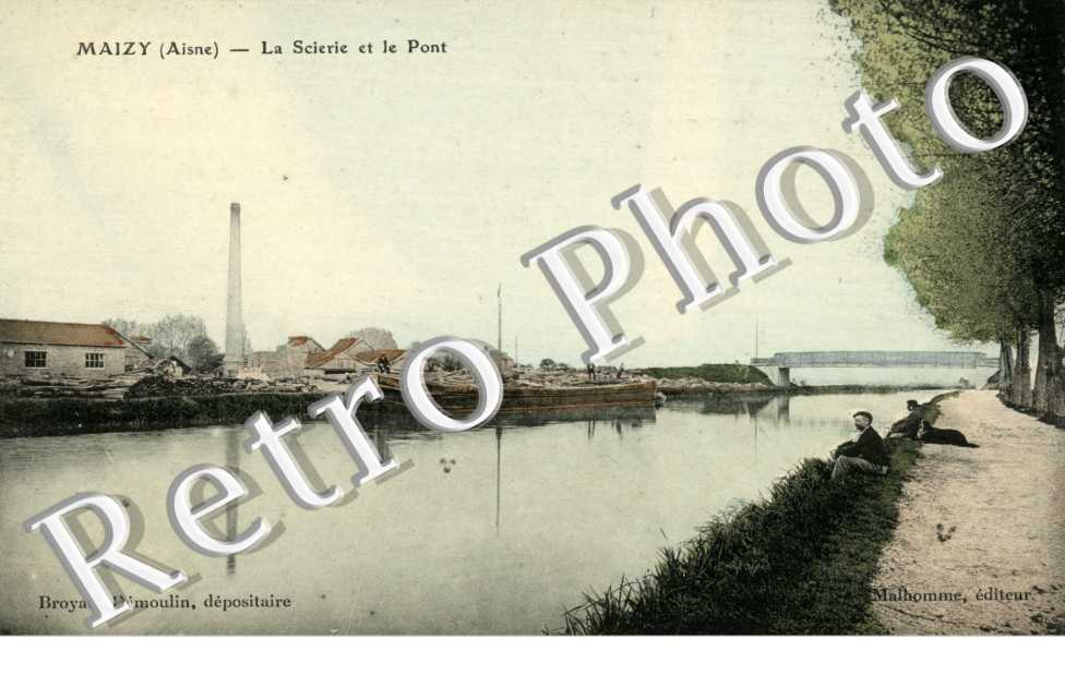 la scierie et le pont
