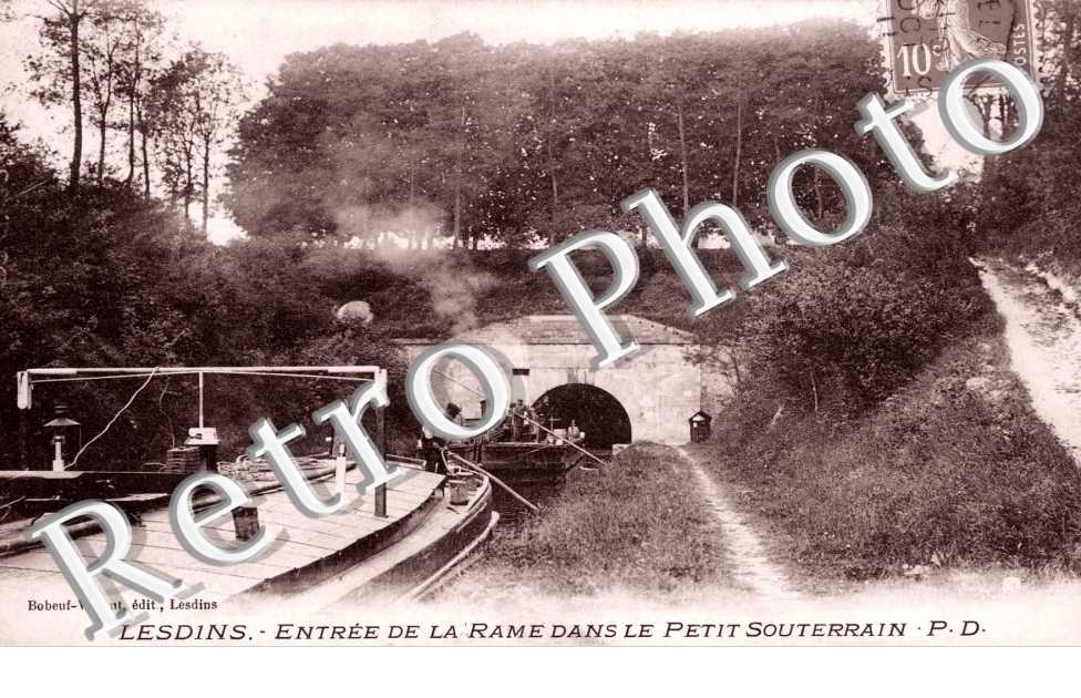 Entree de la Rame dans le petit souterrain