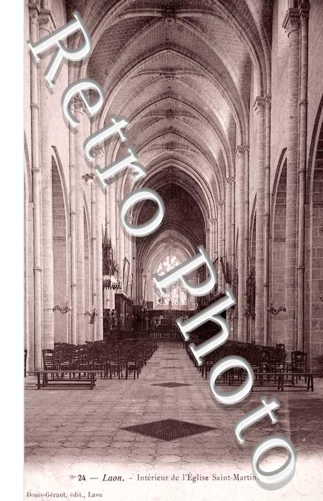 Interieur de l'Eglise Saint Martin