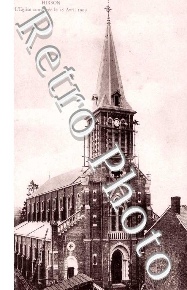 L'Eglise consacree le 18 avril 1909